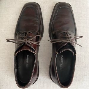 MENS Johnston & Murphy Brown Lace up Dress Shoes 9.5M